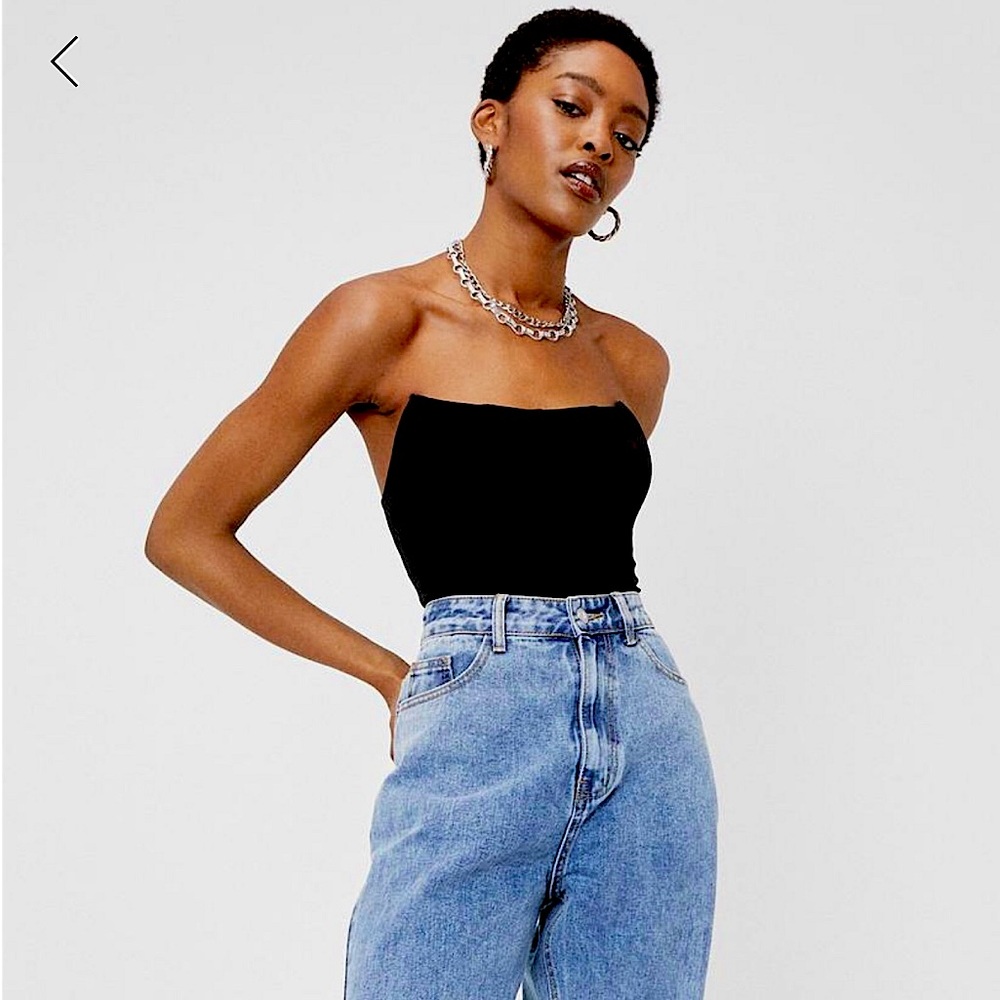 Cropped Strapless Corset